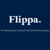 White Square Flippa logo